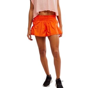FP Movement get your flirt on shorts size small orange